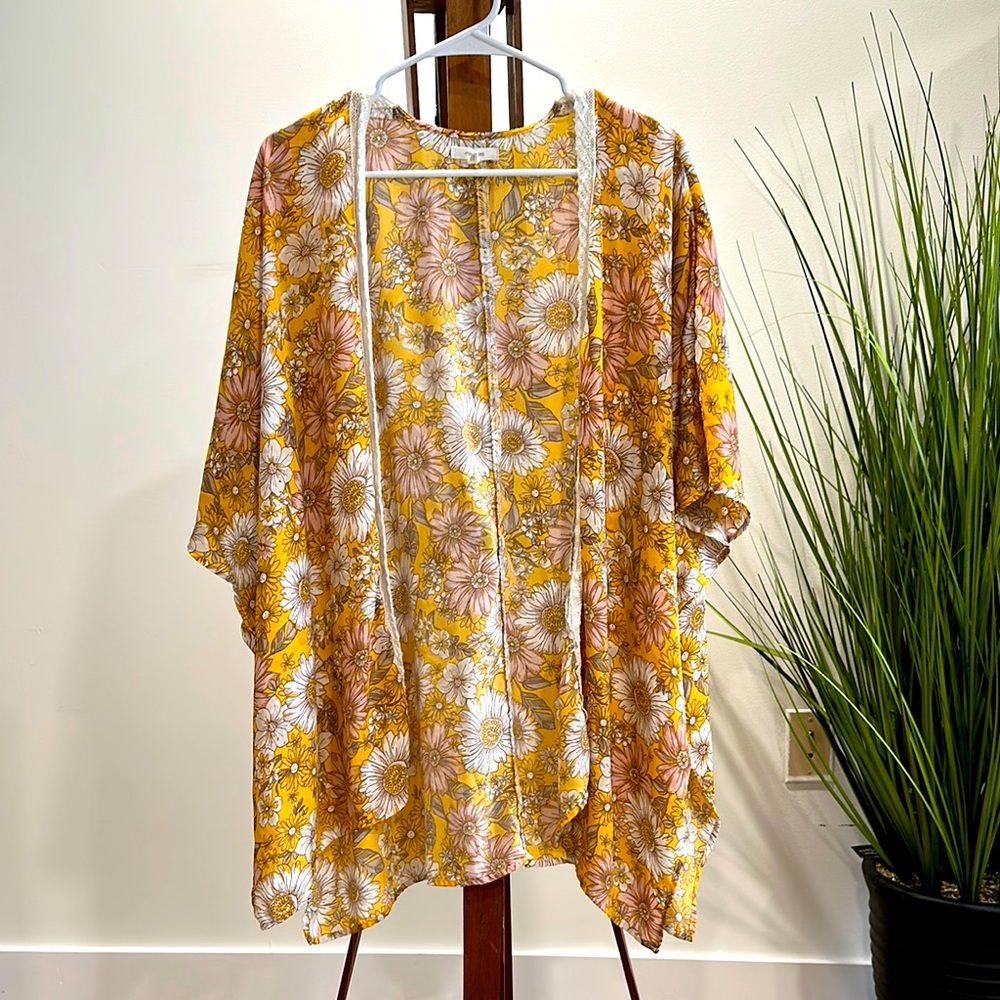 Maurice’s Floral Kimono Cardigan